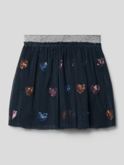 S.Oliver RED LABEL Rock In Layer-Optik - Marineblau