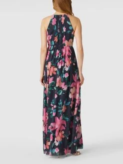 Jake*s Cocktail Abendkleid In Maxilänge Mit Floralem Allover-Muster - Marineblau Meliert -Guesi Bekleidung Geschaft 98q4odi571844dig891k4l9k9h83ikilalakolag6colciah6l436gij9d6l4k26957kqd1ja8p3idq864o3ec9p6csm2oj4cgsjao9k70rjco9h6crjep316kp3copp74om6c0