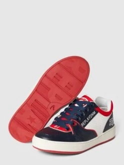 Replay Sneaker Mit Label-Details Modell 'COBRA' - Marineblau -Guesi Bekleidung Geschaft 98s42h2h8p73ekhmal9k8dhp9kskidq469848cpn60pl6gajakrkscq58534kiqca4p46ga59963gda3aoo62e9k6gr32d9jclhjap1kcpgmae3475j66e1p6tj68cpi60r66og