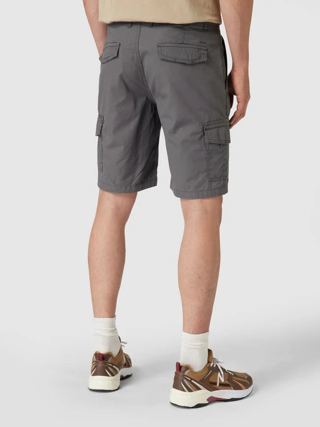 MCNEAL Slim Fit Cargo-Shorts Mit Label-Stitching - Dunkelgrau 7 MCNEAL Slim Fit Cargo-Shorts Mit Label-Stitching - Dunkelgrau – Bild 5