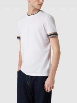 Christian Berg Men T-Shirt Mit Kontraststreifen - Weiß -Guesi Bekleidung Geschaft 993k8dic6t2kkca59ha4kha5a0o36gpnags4scaj6l7l8da48l930c2ea52jakq28ha4kjq66ksj8dij6co34e1ncoq64e366cpm6dhkckqjieb568q66cho68om8p1mckr6cog
