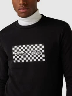 Michael Kors Sweatshirt Mit Logo-Print Modell 'CHECKERBOARD' - Schwarz -Guesi Bekleidung Geschaft 9943ica79d5lagpm70r38k9m85a44li26oo50i26ap7j2d2670s52hi29p7kgeada5638k9j9pb54jph8h3j8pj26ti32o9nchi3adpk64o36o9hcgo3iopgcgpj4cr2c4r3ge0