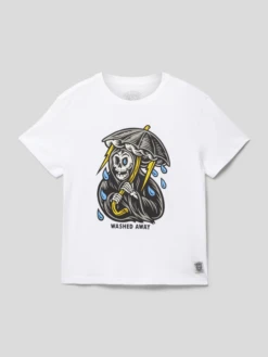 Element T-Shirt Mit Motiv-Print - Weiß