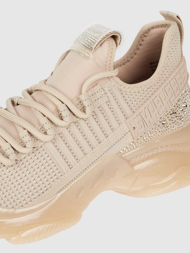 Steve Madden Sneaker In Strick-Optik Modell 'Maxilla' - Beige 4 Steve Madden Sneaker In Strick-Optik Modell 'Maxilla' - Beige – Bild 2