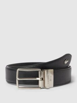 Lacoste Wendegürtel Mit Label-Detail Modell 'ELEGANCE' - Schwarz