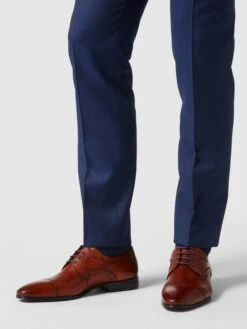 Lloyd Derby Aus Leder Modell 'Orwin' - Cognac