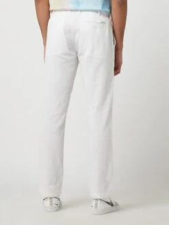 MCNEAL Regular Fit Hose Aus Leinenmischung - Weiß -Guesi Bekleidung Geschaft 9985ala19p8kolilakpj8di184p54e2j9sp4glig954jiii791akschm9114il2g94qj4cqg9t24ai279co36p1mcphjepj260q3ip9k6kpjie36c8smachjccs34p9kcosm4pg
