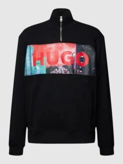 HUGO Sweatshirt Mit Logo-Print Modell 'Doonrise' - Schwarz -Guesi Bekleidung Geschaft 998l2l1oahb54k26ap1lad9ka935alhgal8k4hphaop4iga799956dqa6lakuk268oqkokho6l54cj2c6t3j2eb16ph6cchh6cs64phk74qjie316lj34d9kcdhmachk70oj0d0