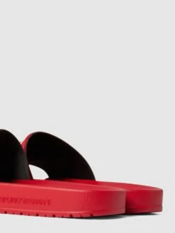 Emporio Armani Slides Mit Label-Print Modell 'Eagle' - Rot -Guesi Bekleidung Geschaft 99al4e2h9p9j2k1n9krk4d2ba93l8iq36gp4ijq26h24ski1ad34kh2e6d6k8gqh8ko4ck1p89138gaf9t3mcoph6dh64dpg68r66ohk71h64ohl6crmac1hccqj6cj26pj30og