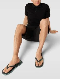 ONeill Slides Mit Label-Applikation - Dunkelgrau