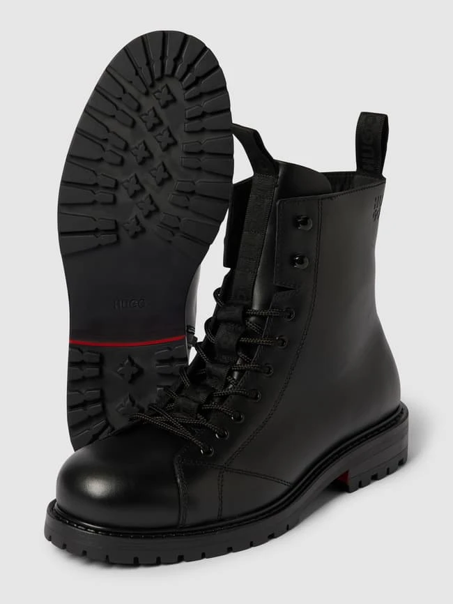 HUGO Boots Aus Leder - Schwarz 6 HUGO Boots Aus Leder - Schwarz – Bild 4