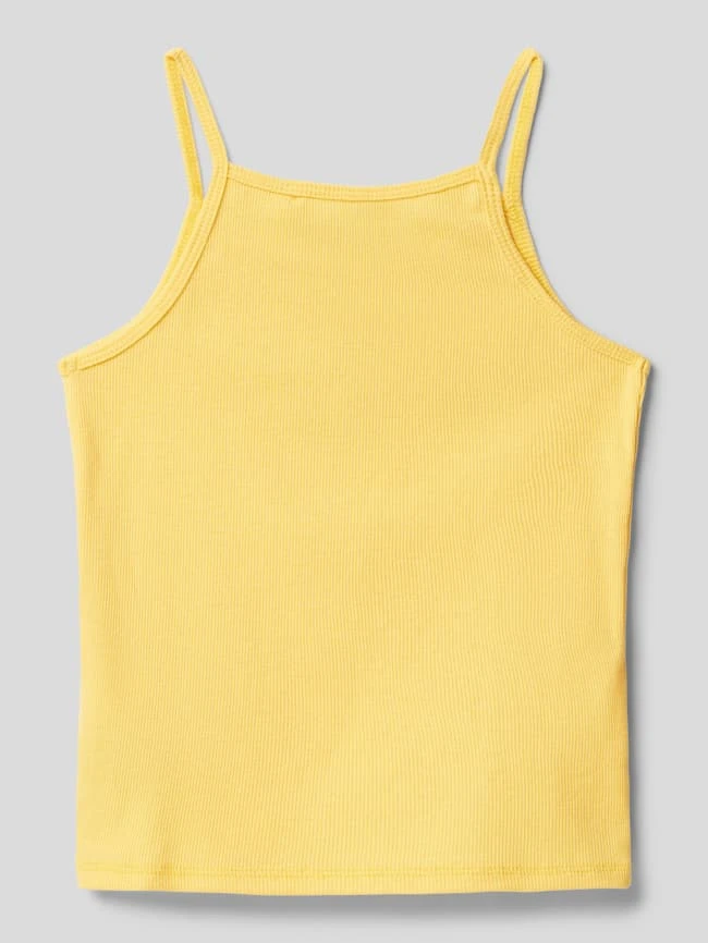 Pepe Jeans Top In Feinripp-Optik Modell 'ANASTASIA' - Gelb 5 Pepe Jeans Top In Feinripp-Optik Modell 'ANASTASIA' - Gelb – Bild 3
