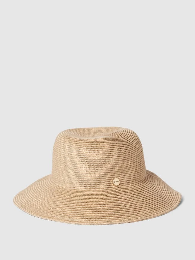 Seafolly Strohhut Mit Label-Detail Modell 'Newport Fedora' - Beige 3 Seafolly Strohhut Mit Label-Detail Modell 'Newport Fedora' - Beige