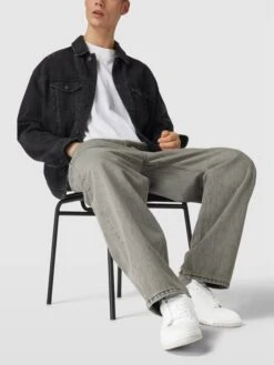 REVIEW Sneaker Mit Kontrastbesatz - Weiß