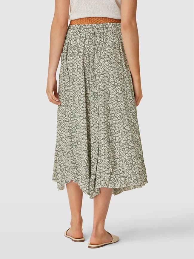 Apricot Midirock Aus Viskose Mit Gürtel - Khaki 7 Apricot Midirock Aus Viskose Mit Gürtel - Khaki – Bild 5