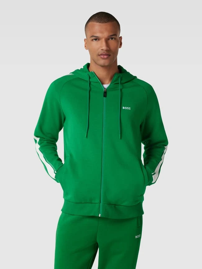 BOSS Green Trainingsanzug Mit Label-Stitching - Hellgrün 6 BOSS Green Trainingsanzug Mit Label-Stitching - Hellgrün – Bild 4