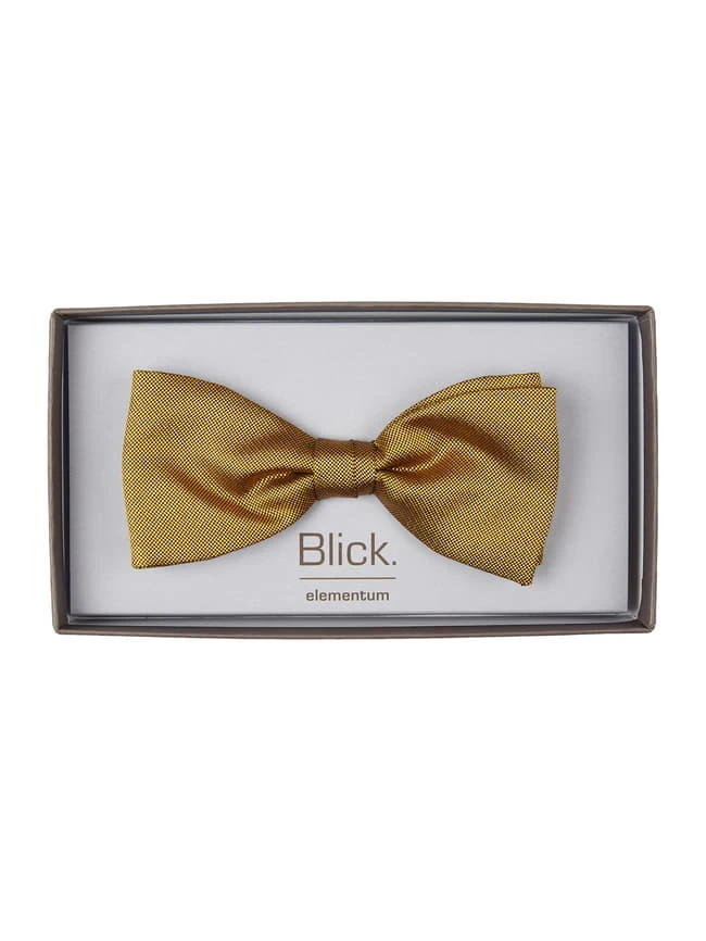 Blick Fliege Aus Seide - Gelb 5 Blick Fliege Aus Seide - Gelb – Bild 3