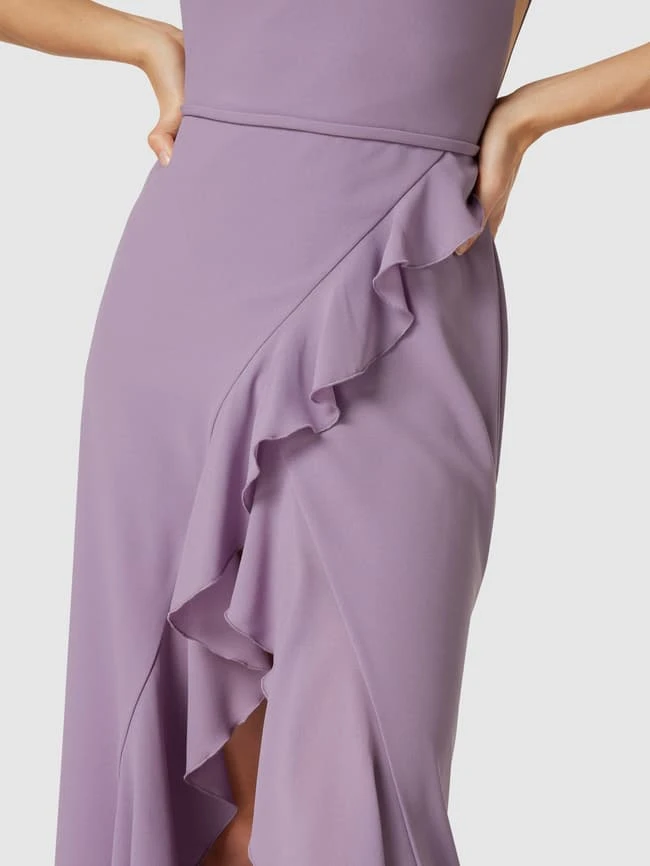 Vera Wang Bride Abendkleid Mit Volants Modell 'Lou' - Flieder 8 Vera Wang Bride Abendkleid Mit Volants Modell 'Lou' - Flieder – Bild 6