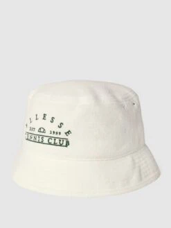 Ellesse Bucket Hat Aus Frottee Mit Label-Stitching - Offwhite