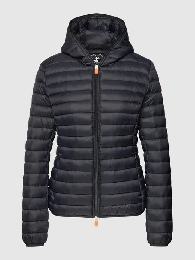 SAVE THE DUCK Steppjacke Mit Label-Detail Modell 'DIZY' - Schwarz 4 SAVE THE DUCK Steppjacke Mit Label-Detail Modell 'DIZY' - Schwarz – Bild 2
