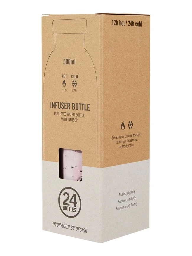 24bottles Thermosflasche Aus Edelstahl Mit Sieb - Koralle 4 24bottles Thermosflasche Aus Edelstahl Mit Sieb - Koralle – Bild 2