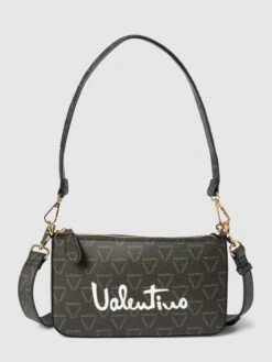 VALENTINO BAGS Umhängetasche Mit Allover-Logo Modell 'SHORE POCHETTE BAG' - Schwarz