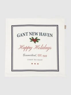 Gant Kissenhülle Mit Leinen-Anteil - Offwhite