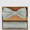 Prince Bowtie Fliege Und Einstecktuch Im Set - Lindgrün