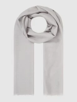 Fraas Schal Aus Wolle - Silber