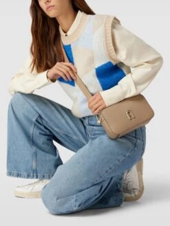 Furla Umhängetasche Mit Label-Applikation Modell 'PRIMULA' - Taupe