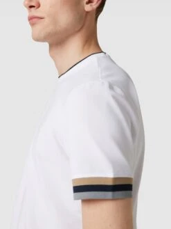 Christian Berg Men T-Shirt Mit Kontraststreifen - Weiß -Guesi Bekleidung Geschaft 9gqj2k2b9kq50kq98gol4d1h8p5jikac8krlak2774s52e2l6p85alhn8514ahi58ss4ee9j8lb38jhl6p3jeo9k6hh34cb561hmccpkccr3cohp6gpjgp1m65gjid1n6dim2co