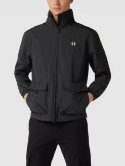 Fred Perry Jacke Mit Label-Stitching - Schwarz -Guesi Bekleidung Geschaft 9gr38dqgad9kedae9srk2i2iap7k6di69l54ghi4a0pl6gid9d1k4iag6pajejae8p9kmipk9h5k4ki6913j6e9mcli34d346dgj2e9k6ti6ce31cgs64ohjcoq62dr6cdi68oo