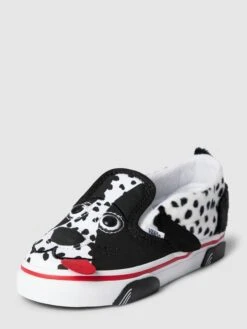 Vans Slip-on-Sneaker Mit Animal-Print - Schwarz