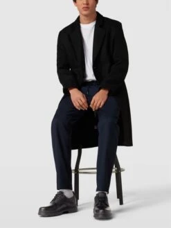 CK Calvin Klein Schuhe Mit Schnürverschluss Modell 'LOW TOP LACE UP' - Schwarz