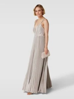 Jake*s Cocktail Handtasche Mit Effektgarn - Hellrosa