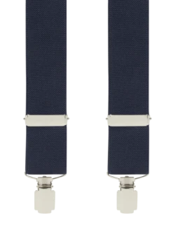 Willen Hosenträger In X-Form - Marineblau