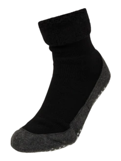 Falke Hausschuhe Aus Merinowollmischung Modell 'Cosyshoe' - Schwarz