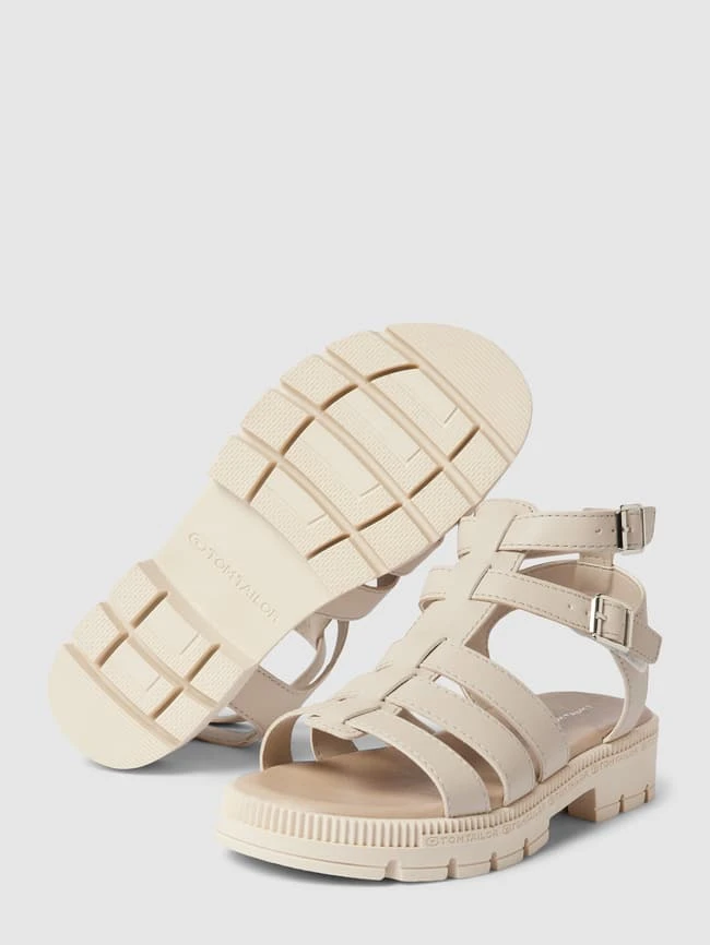Tom Tailor Sandalen Mit Dornschließe - Beige 5 Tom Tailor Sandalen Mit Dornschließe - Beige – Bild 3