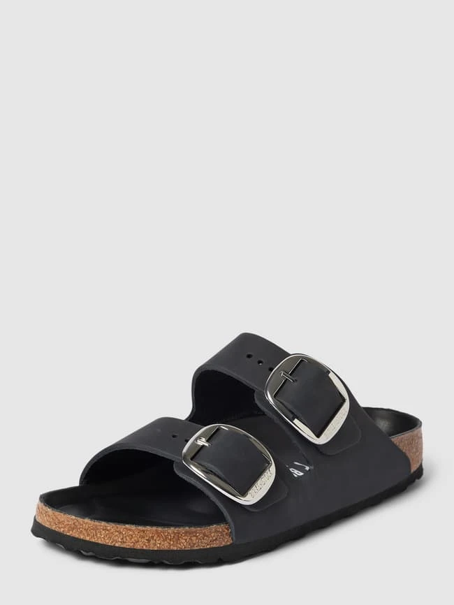 Birkenstock Sandalen Aus Leder Mit Dornschließen Modell 'ARIZONA' - Schwarz 4 Birkenstock Sandalen Aus Leder Mit Dornschließen Modell 'ARIZONA' - Schwarz – Bild 2