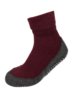 Falke Hausschuhe Aus Merinowollmischung Modell 'Cosyshoe' - Bordeaux Rot