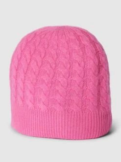 Christian Berg Woman Strickmütze Aus Kaschmir - Pink