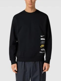 Nike Sweatshirt Mit Label-Print Modell 'CLUB' - Schwarz -Guesi Bekleidung Geschaft 9ko48k2598q52laf75348li46t432ji49cpj0hhl9h444ka6a59k2d2469834di28hakqiaa85948hq9aco62c9n68o64c3269h64d9k65ijae3269hj2c9nccrm2c1p68qj8o8