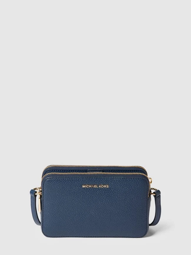 MICHAEL Michael Kors Crossbody Bag Mit Label-Detail Modell 'JET SET' - Marineblau 4 MICHAEL Michael Kors Crossbody Bag Mit Label-Detail Modell 'JET SET' - Marineblau – Bild 2