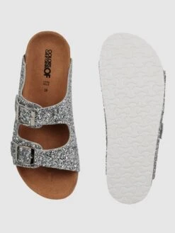 Colors Of California Sandalen Mit Glitter-Effekt - Silber -Guesi Bekleidung Geschaft 9kp4ija96cpl0iqkaoqk4i9ma9a30lhm6573egae8t7kcla361630k2c998kkl9l6h4l6lhm9d14qcqk993j0e316gsm8o9i6kojed1kcdi34e9icop3ee9lc8qjgc3574qjio8