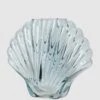 Doiy Vase Aus Glas Modell 'Seashell' - Bleu