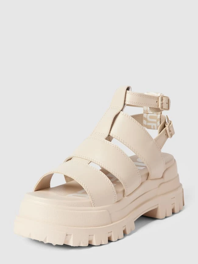 Buffalo Sandalen Mit Label-Details Modell 'ASPHA' - Beige 4 Buffalo Sandalen Mit Label-Details Modell 'ASPHA' - Beige – Bild 2