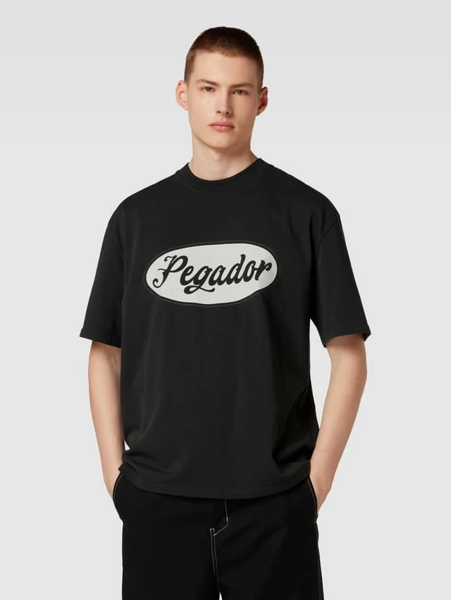 Pegador Oversized T-Shirt Mit Logo-Print - Schwarz 6 Pegador Oversized T-Shirt Mit Logo-Print - Schwarz – Bild 4