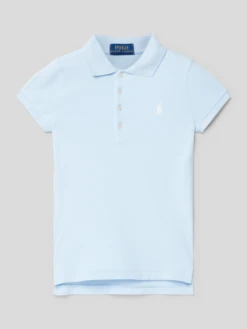 Polo Ralph Lauren Teens Poloshirt Mit Label-Stitching - Bleu