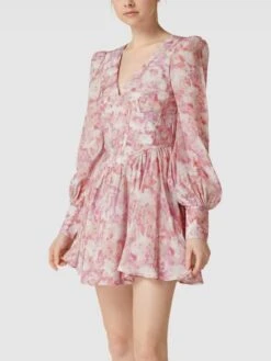 Bardot Minikleid Mit Allover-Muster Modell 'ZELINA' - Altrosa -Guesi Bekleidung Geschaft 9ksjgli48d7kejii696k6gah85b4gji99h742khoa5akac9m70slac2c9p8k6j1n652j8kag94r32iq6aco3edr270qj0chlcoq3edpk70p66ohicpi3gp3274p3ao9o64qj2d0