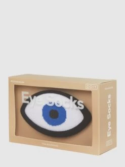 Eat My Socks Socken Mit Stretch-Anteil Modell "Eye“ - Blau